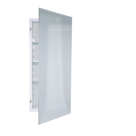 UPC 026715206131 product image for Broan Horizon 36-in H x 16-in W Frameless Metal Recessed Medicine Cabinet | upcitemdb.com