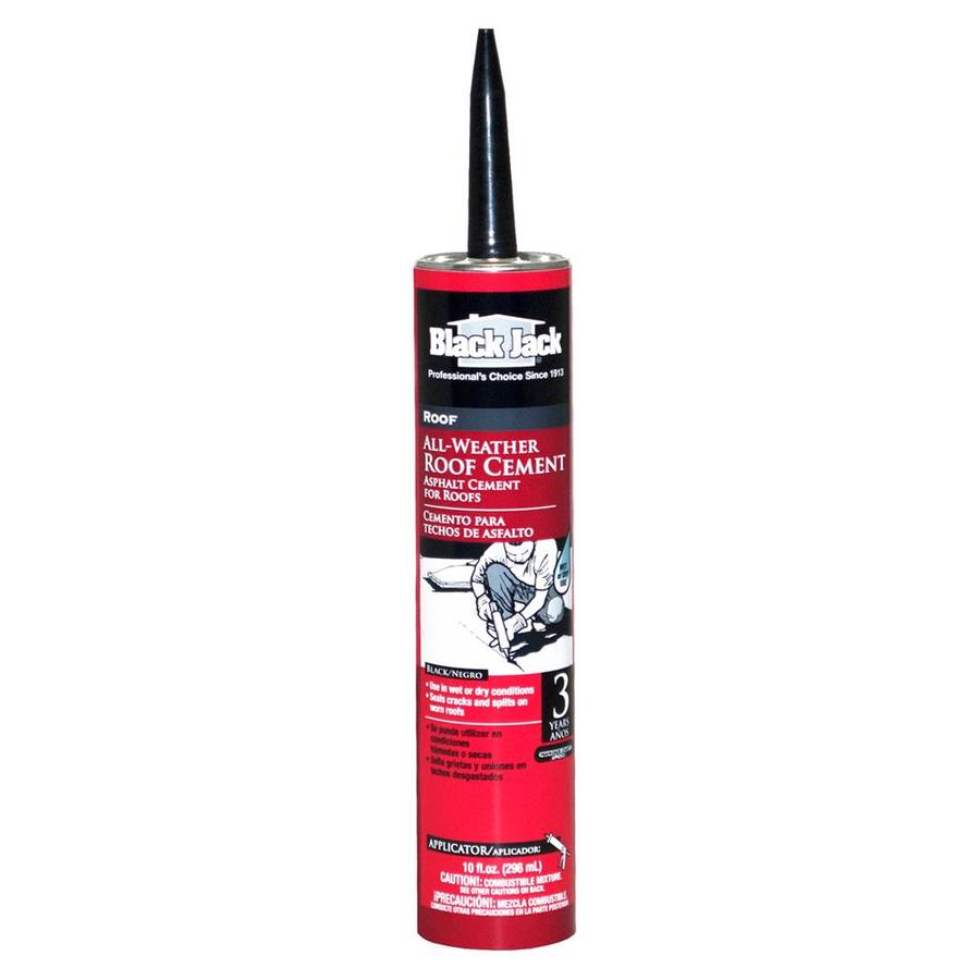 Shop BLACK JACK 10-fl oz Waterproof Cement Roof Sealant at Lowes.com