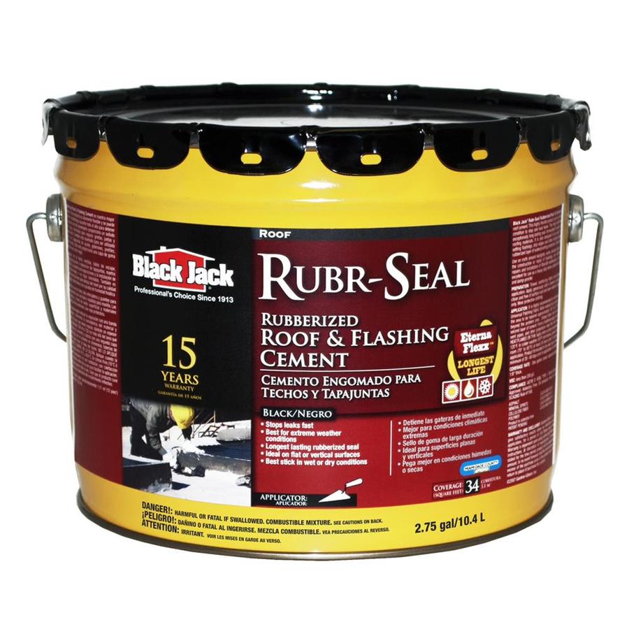 Shop BLACK JACK 2.75Gallon Cement Roof Coating at