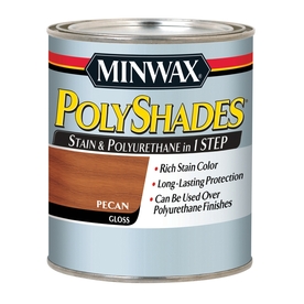 UPC 027426614208 product image for Minwax Polyshades Pecan Gloss Oil-Based 32-fl oz Interior Stain | upcitemdb.com