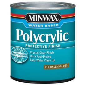 Minwax Polycrylic Semi-Gloss Polyurethane