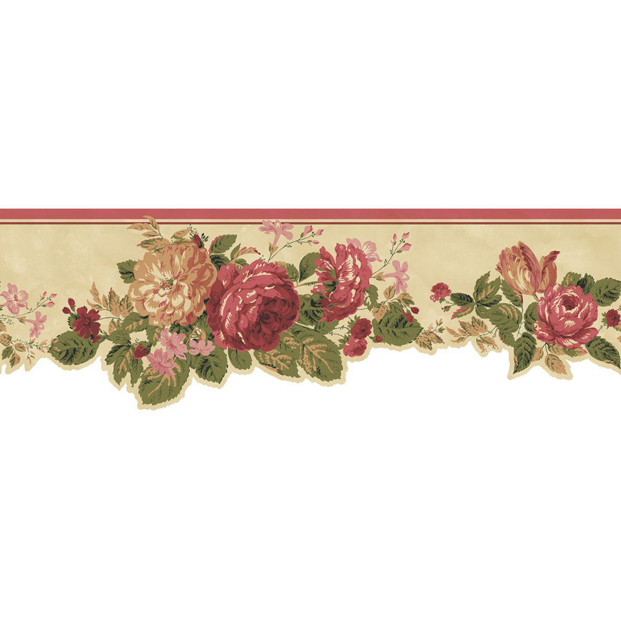 Vintage Rose Border | Free Wallpaper