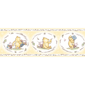 Classic Pooh Wallpaper Border | shop allen roth yellow pastel classic pooh wallpaper Classic Pooh Wallpaper Border | shop allen roth yellow pastel classic pooh wallpaper