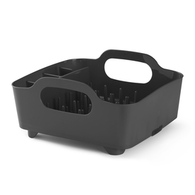 UPC 028295299107 product image for Style Selections 13-1/8-in W x 14-5/8-in L x 7-1/8-in H Plastic Dish Rack | upcitemdb.com