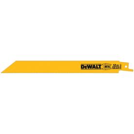 UPC 028874048218 product image for DEWALT 5-Pack 8-in 18-TPI Bi-Metal Reciprocating Saw Blade Set | upcitemdb.com