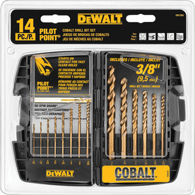 UPC 028874112636 product image for DEWALT Cobalt Twist Drill Bit Set | upcitemdb.com