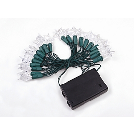 shop holiday living 20 count white twinkling led battery shop holiday living 20 count white twinkling led battery
