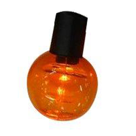 Shop Holiday Specs 25-Count Indoor/Outdoor Constant Orange LED Globe Halloween String Lights ...