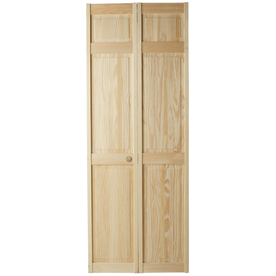 Solid Core Interior Doors on 79 In 6 Panel Solid Wood Core Interior Bifold Closet Door At Lowes Com