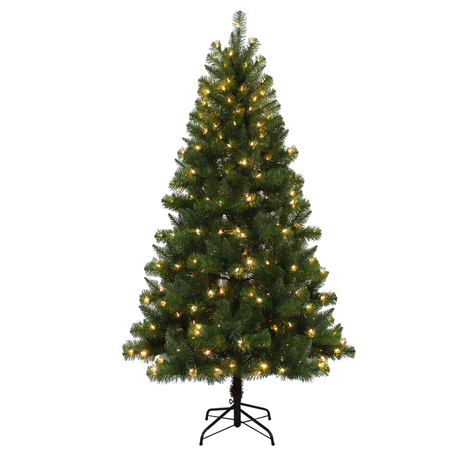 Artificial Christmas Tree with Color Changing LED Lights