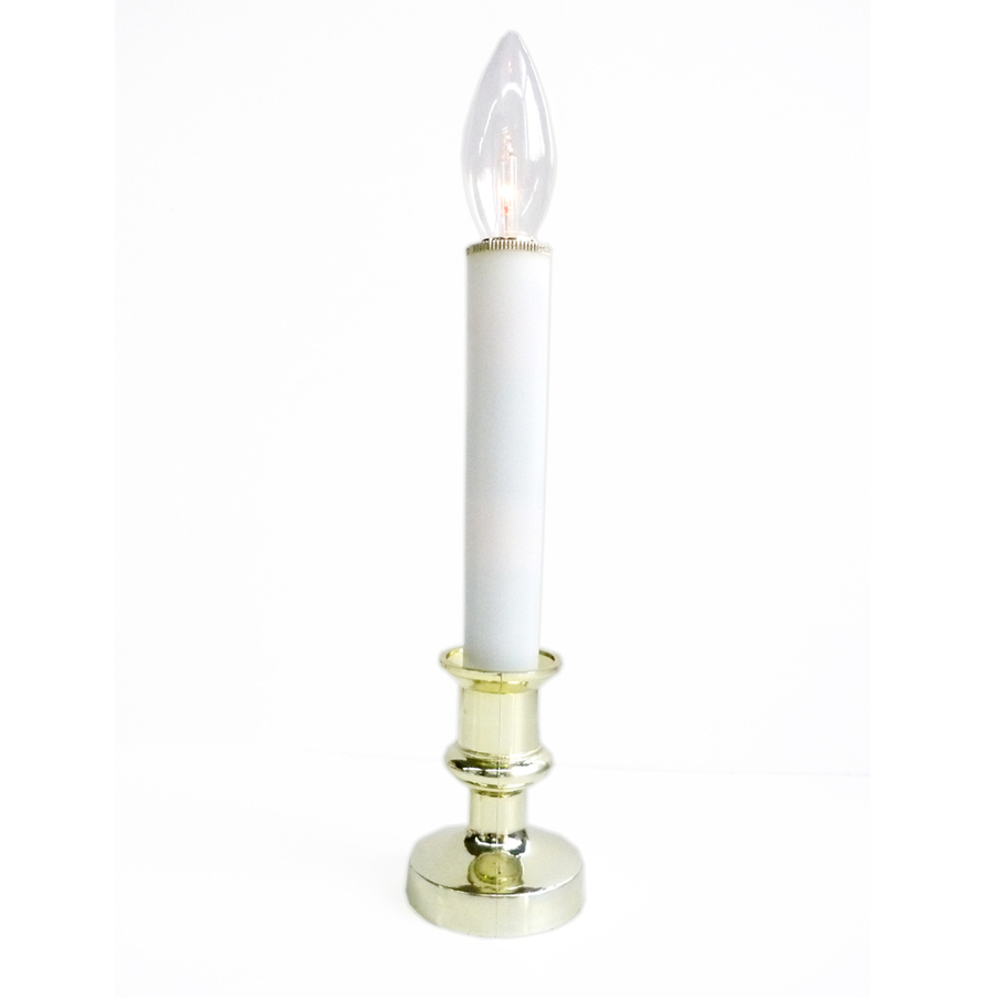 shop holiday living 9 in battery operated white electric shop holiday living 9 in battery operated white electric