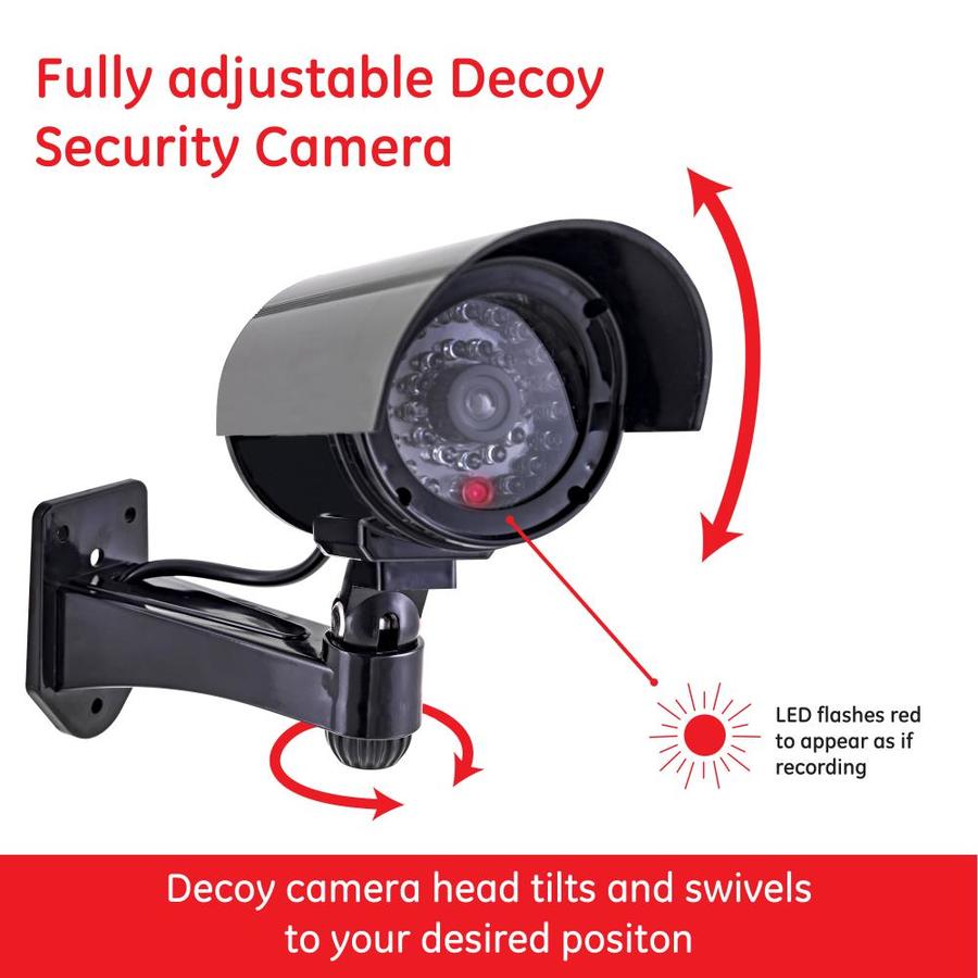 fake security cameras lowes