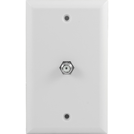 UPC 030878732390 product image for GE Plastic F-Connector Wall Jack | upcitemdb.com