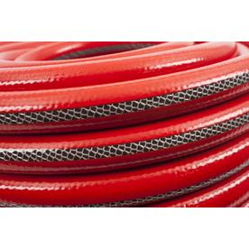 Neverkink Contractor 3 4 In X 100 Ft Contractor Duty Kink Free Vinyl Red Coiled Hose In The Garden Hoses Department At Lowes Com