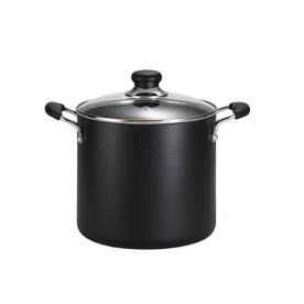 T-fal B3626164 Total-Non Stick 8-Qt. Stock Pot, Black