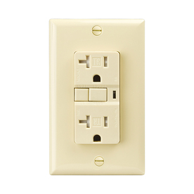 Home Decorations Outlet on Devices 20 Amp Almond Decorator Gfci Electrical Outlet At Lowes Com