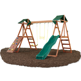 free swingset blueprints using a lowes type fort