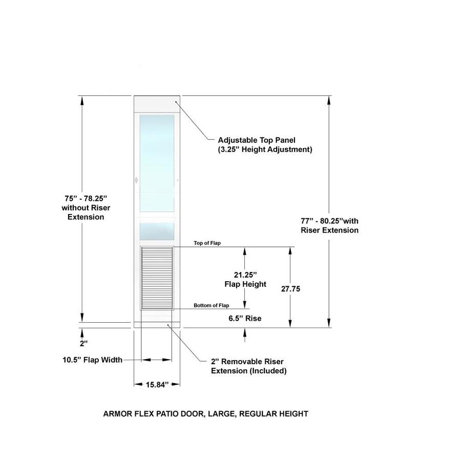 armor flex pet door