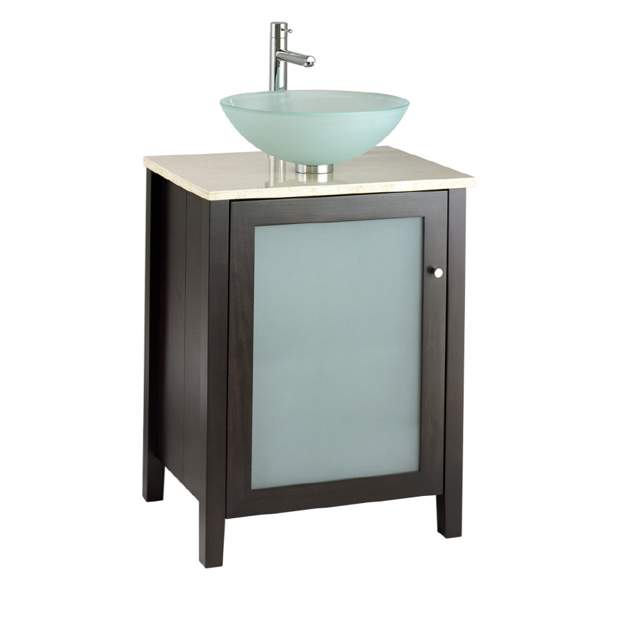  24in x 20in Espresso Contemporary Bathroom Vanity at Lowes.com