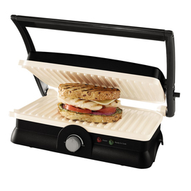 UPC 034264462380 product image for Oster 11-in L x 6.5-in W Non-Stick Panini Grill | upcitemdb.com