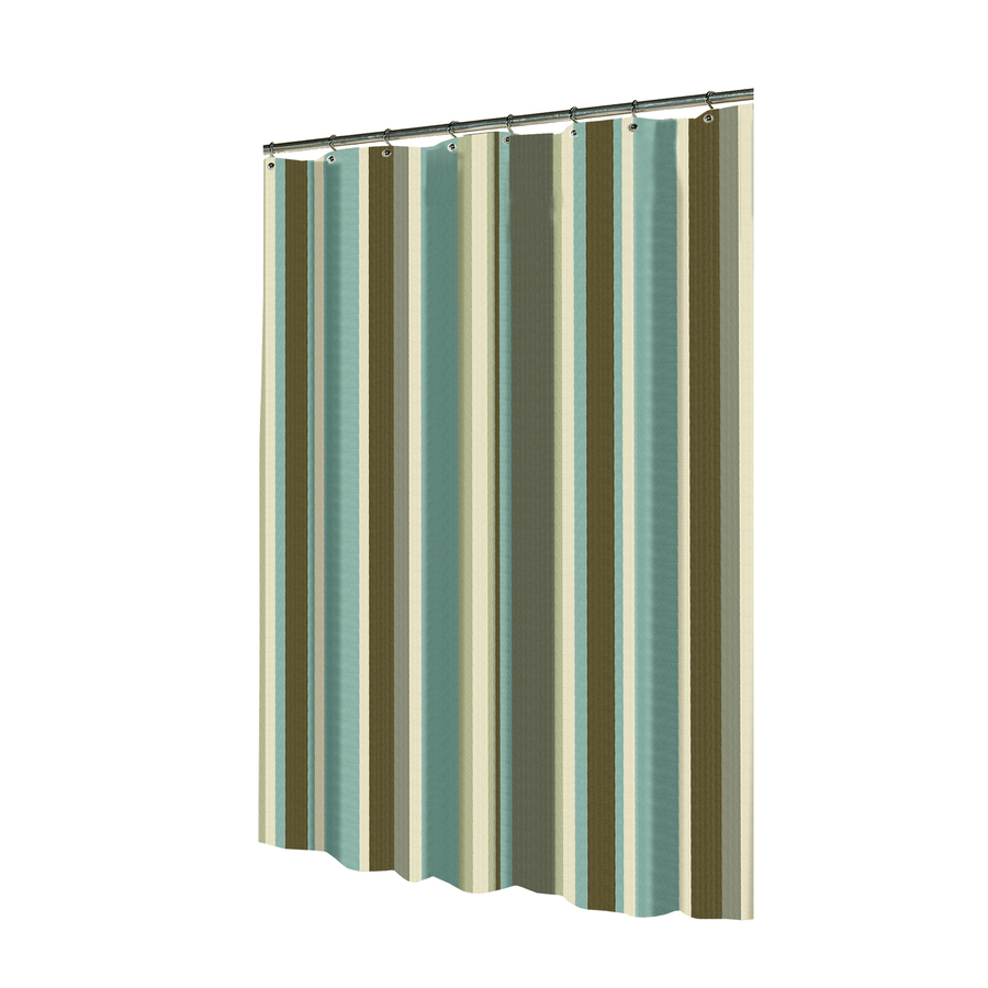 Shower Curtain Rod For Corner Shower Blue Striped Shower Curtain