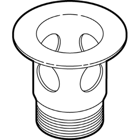 UPC 034449282451 product image for Delta White Drain Flange | upcitemdb.com