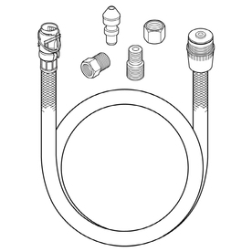 UPC 034449483872 product image for Delta 6-ft Vinyl Faucet Spray Kit | upcitemdb.com