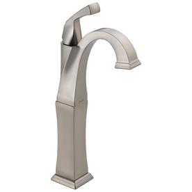 UPC 034449607384 product image for Delta Dryden Stainless 1-Handle Single Hole WaterSense Bathroom Sink Faucet | upcitemdb.com