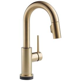 UPC 034449644501 product image for Delta Trinsic Touch Champagne Bronze 1-Handle Bar Faucet | upcitemdb.com