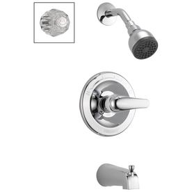 UPC 034449652810 product image for Peerless Chrome 1-Handle WaterSense Bathtub and Shower Faucet with Single Functi | upcitemdb.com