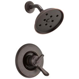 UPC 034449660860 product image for Delta Linden Venetian Bronze 1-Handle WaterSense Shower Faucet Trim Kit with Sin | upcitemdb.com