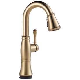 UPC 034449692823 product image for Delta Cassidy Touch Champagne Bronze 1-Handle Bar Faucet | upcitemdb.com