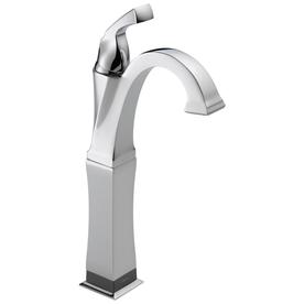 UPC 034449718127 product image for Delta Dryden Touch Vessel Chrome 1-Handle Single Hole WaterSense Bathroom Sink F | upcitemdb.com