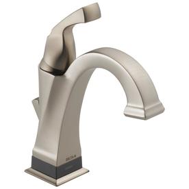 UPC 034449718189 product image for Delta Dryden Touch Stainless 1-Handle Single Hole/4-in Centerset WaterSense Bath | upcitemdb.com