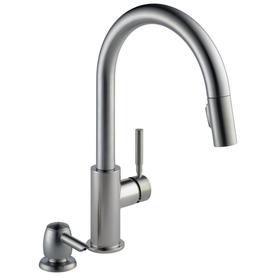 Delta Trask SpotShield Stainless 1 Handle Pull Down Kitchen Faucet