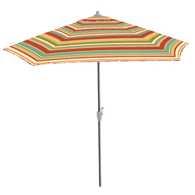 multicolor umbrella striped lowes round market