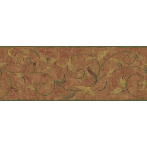 scroll wallpaper. York Wallcoverings Leaf Vine Scroll Wallpaper$50$50