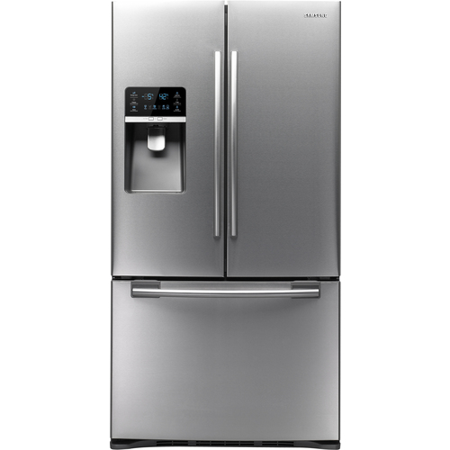 Zoomed: Samsung 28.5 Cu. Ft. French Door Refrigerator (Color: Stainless Steel) ENERGY STAR