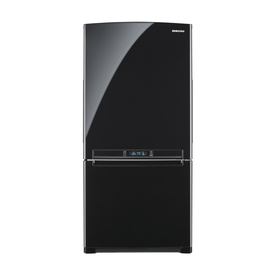 Samsung - 179 Cu Ft Bottom-Mount Refrigerator - Black