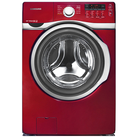 Samsung 3.9-cu ft High-Efficiency Front-Load Washer (Red) ENERGY STAR WF393BTPARA
