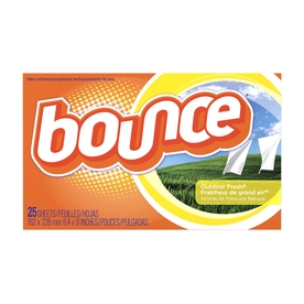 UPC 037000360001 product image for Bounce 25-Count Outdoor Fresh Dryer Sheets | upcitemdb.com