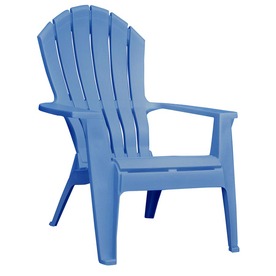 Shop Adams Mfg Corp Blue Adirondack Chair at Lowes.com