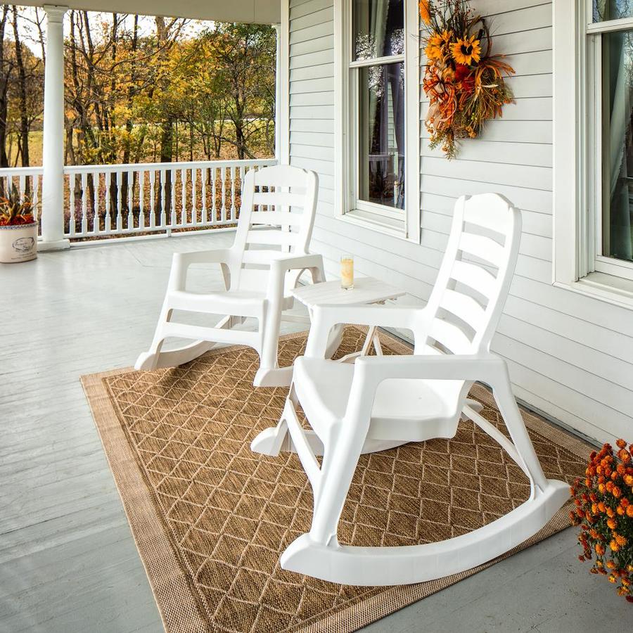 plastic outdoor rocking chairs lowes