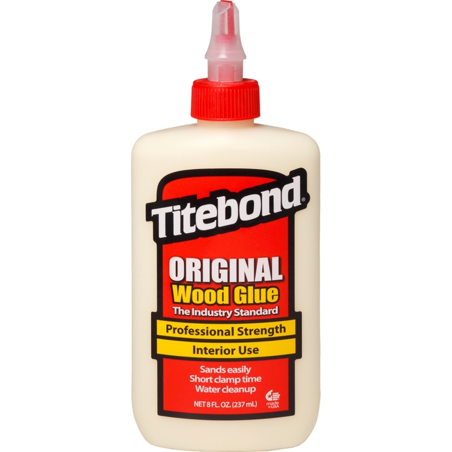 shop titebond 8-oz wood glue adhesive at lowes.com