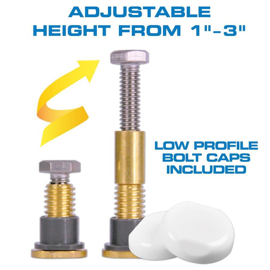 NEXT BY DANCO All-in-One Toilet Install Kit Perfect Seal Wax Ring /& Zero