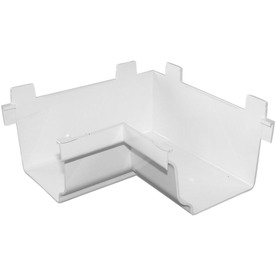 UPC 038561026108 product image for Severe Weather 4-7/8-in White Vinyl Severe Weather Vinyl Gutter Inside Corner | upcitemdb.com