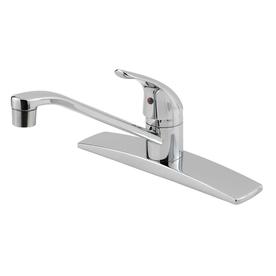 UPC 038877548929 product image for Pfister Pfirst Series Polished Chrome Low-Arc Kitchen Faucet | upcitemdb.com