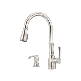 UPC 038877581117 product image for Pfister Wheaton Stainless Steel 1-Handle Pull-Down Kitchen Faucet | upcitemdb.com