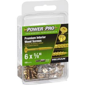 Flat Slot Drive #6 X 5//8 AISI 304 Stainless Steel 200 pcs 18-8 Wood Screws