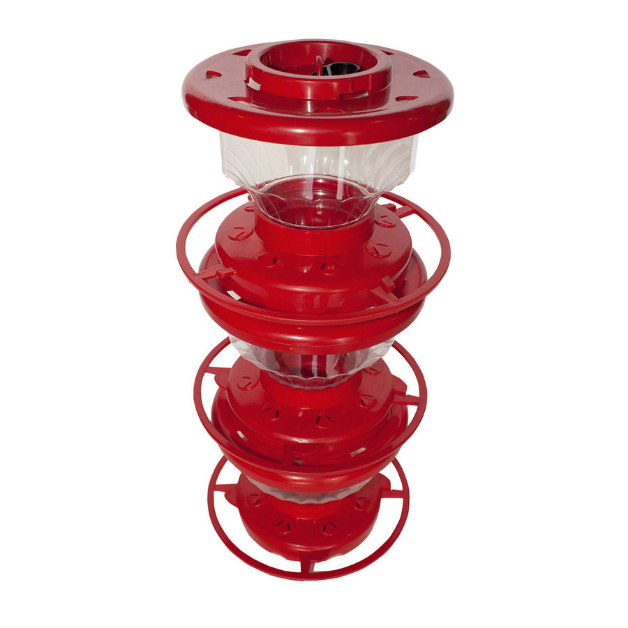 shop first nature stackable hummingbird feeder at lowes com shop first nature stackable hummingbird feeder at lowes com